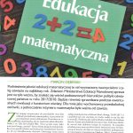 Pierwsza strona artykułu o edukacji matematycznej