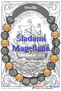 Plansza do gry Śladami Magellana