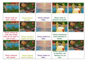 Karty do gry Bezpiecznie nad Wodą