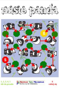 Plansza do gry Misie Panda